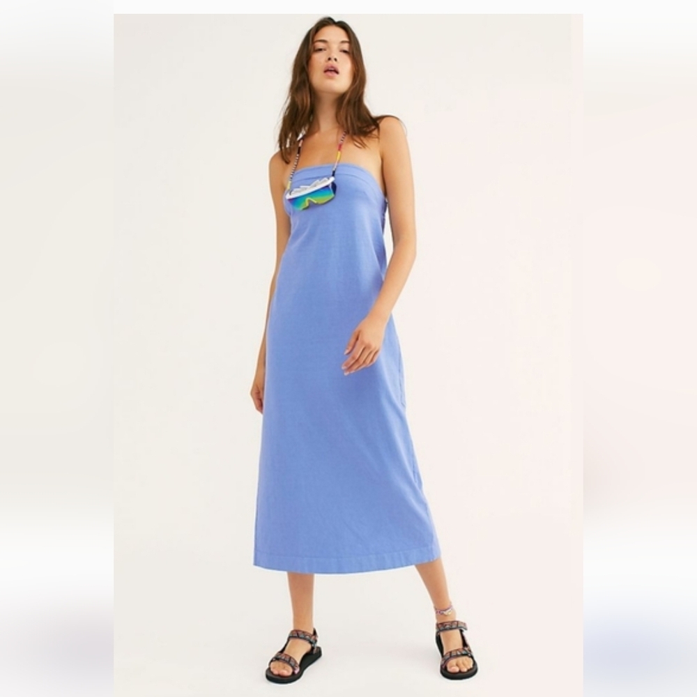 NWOT Free People Beach Elizabeth Midi Cotton Dress